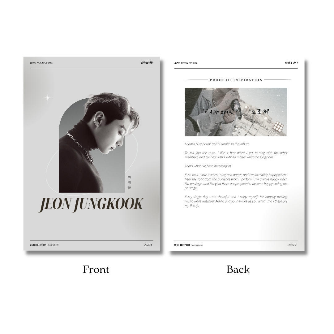 BTS PROOF X VOGUE - Jung Kook