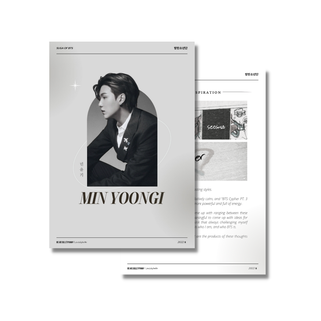 Jimin Vogue Korea 2022 Photocards 