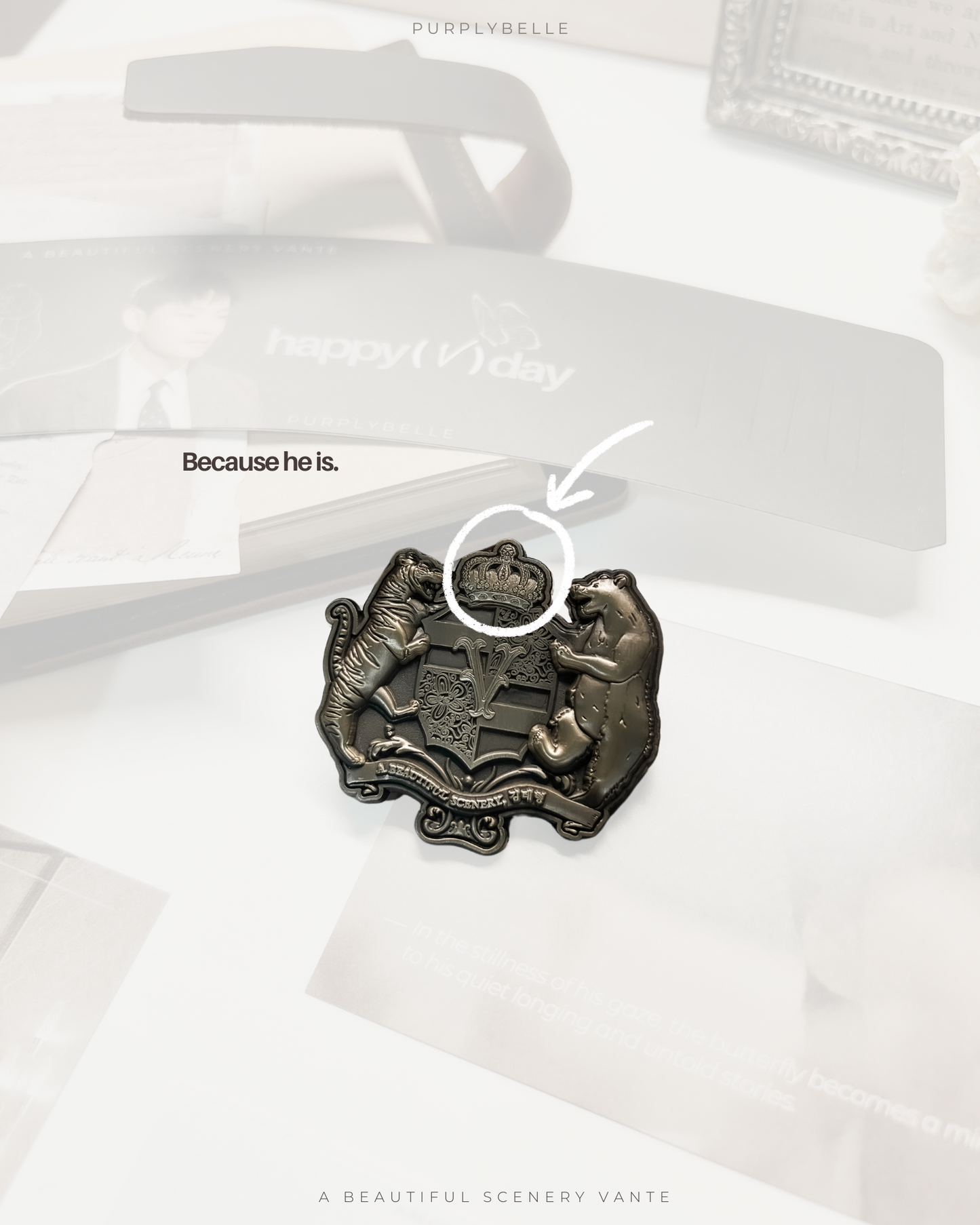 Crest of 'A Beautiful Scenery, Kim Taehyung'