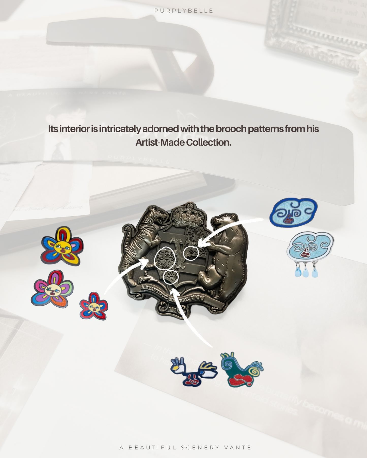 Crest of 'A Beautiful Scenery, Kim Taehyung'