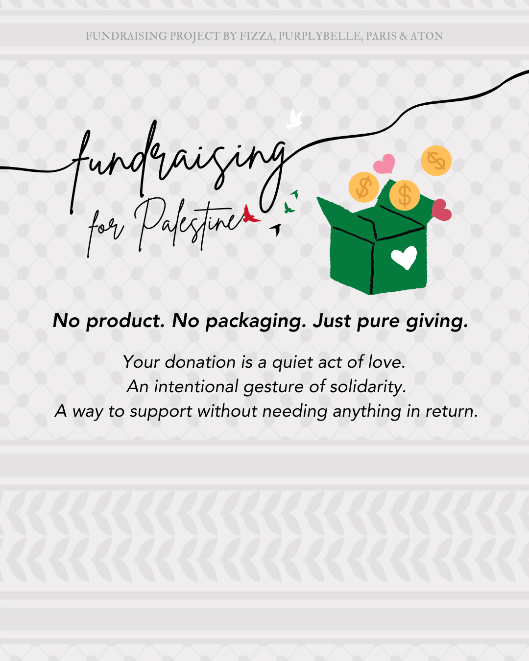 🕊️ A Gift Beyond the Pin 🇵🇸