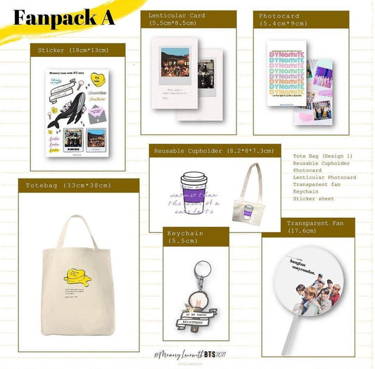 Memory Lane With BTS FANPACK A 2021