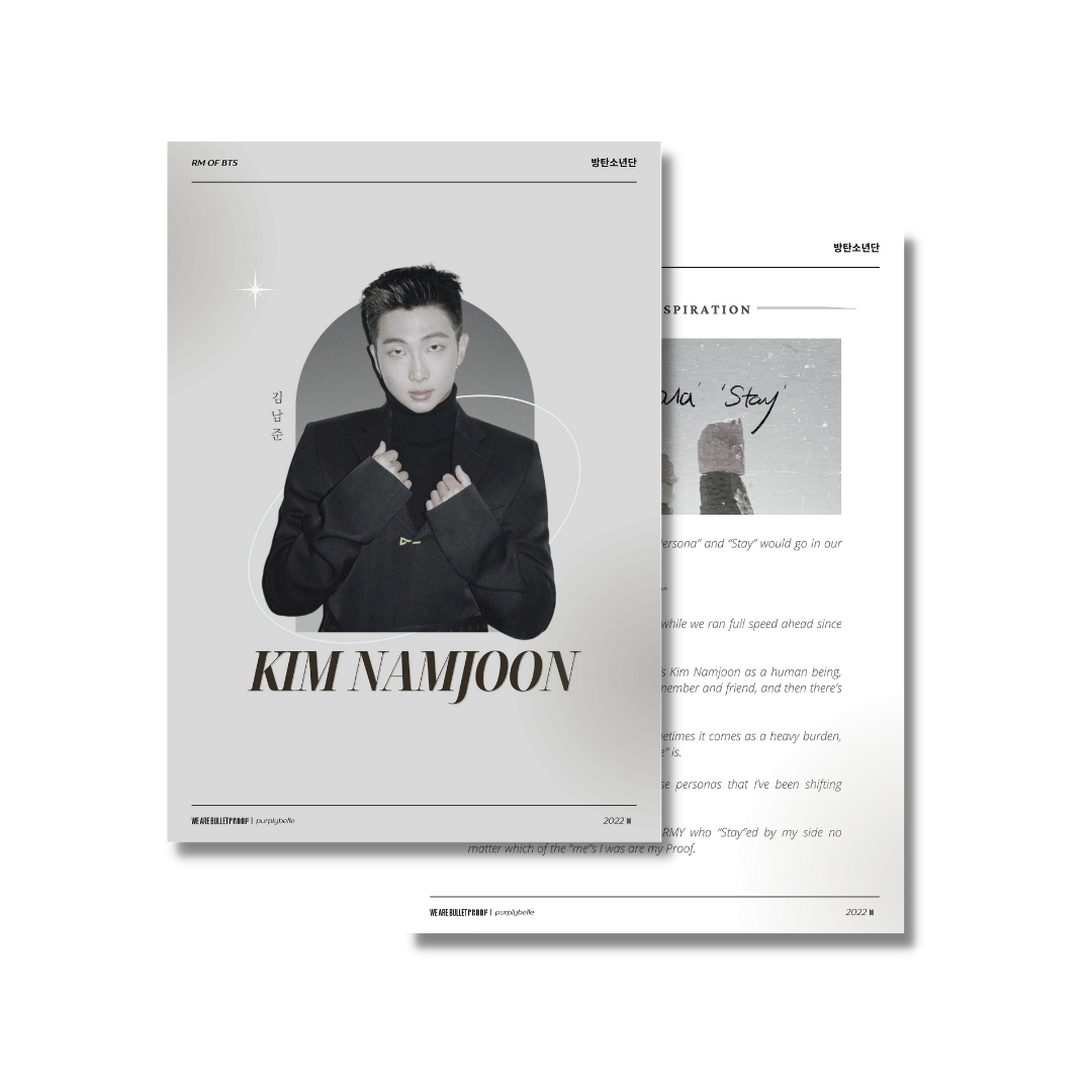 BTS PROOF X VOGUE - RM