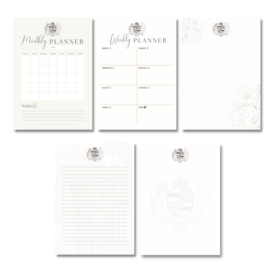 ABSV II - A5 Planner Memo Pad