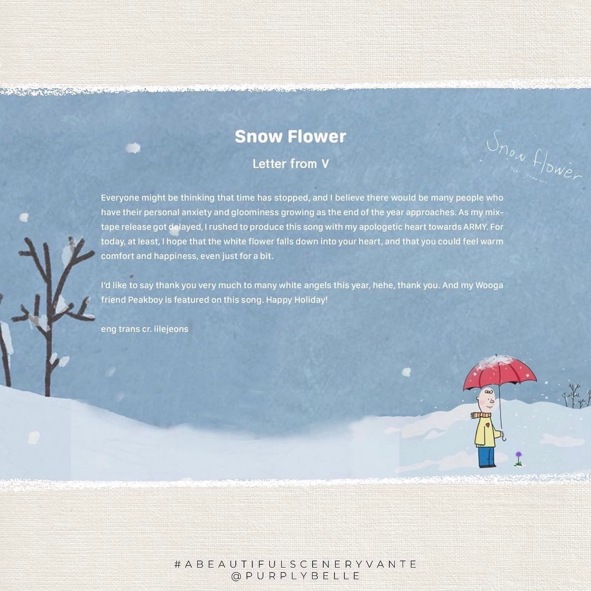 ABSV - Snow Flower Taehyung