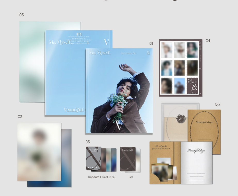 Pet Cover + Photobook (Veautiful Days by V GO)